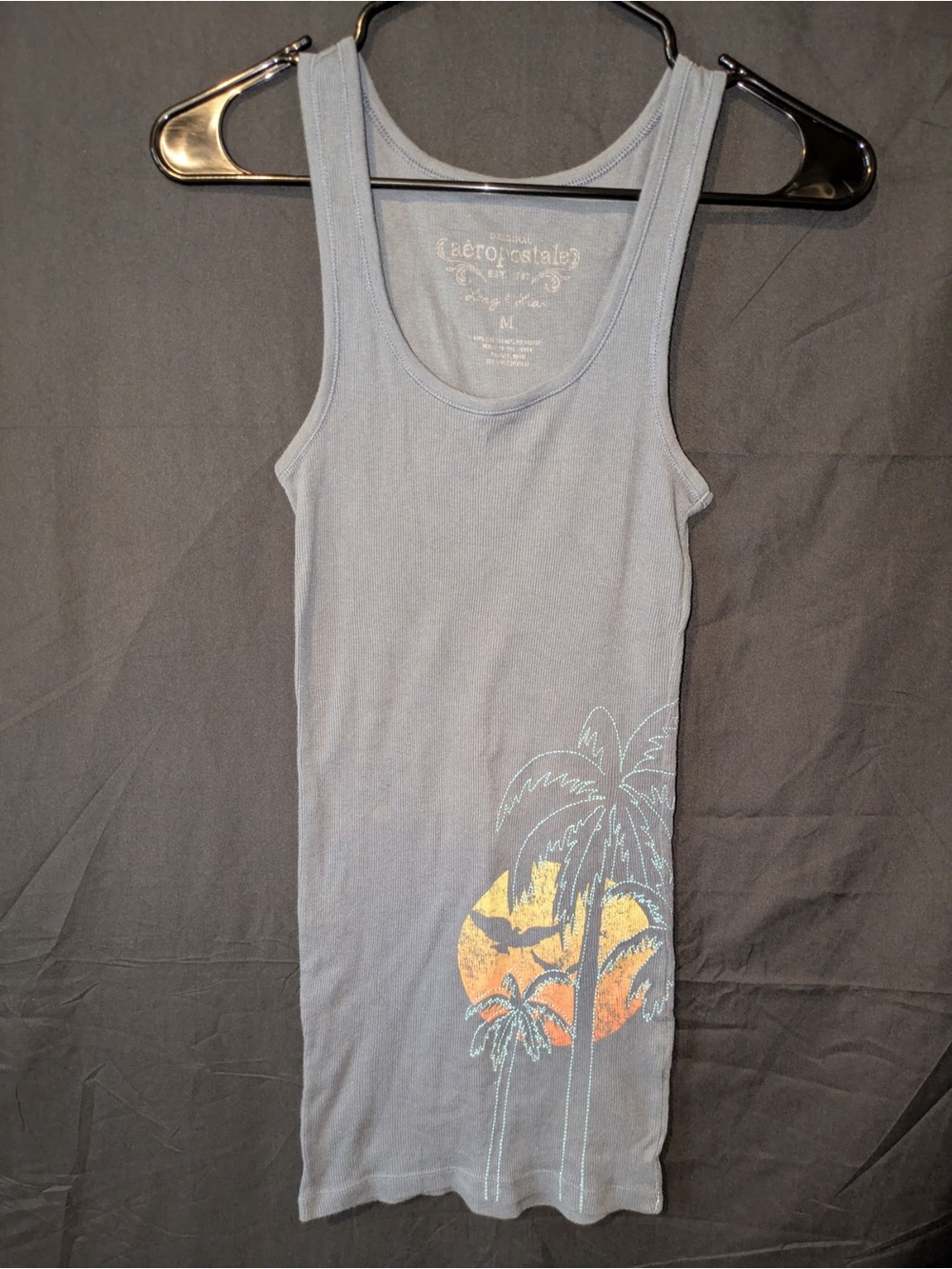 Vintage Y2K Aeropostale Ribbed Tank Top
